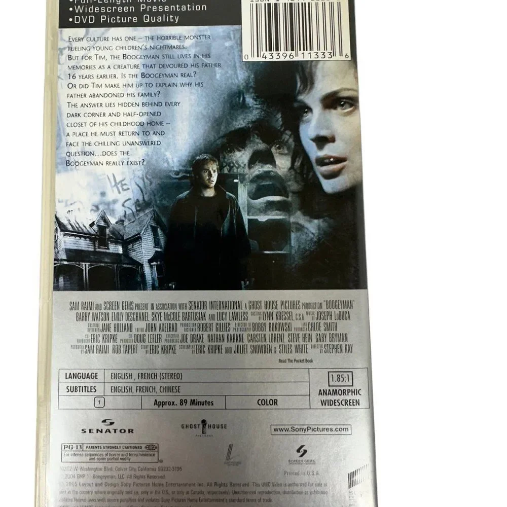 Sony PSP Boogeyman UMD Movie